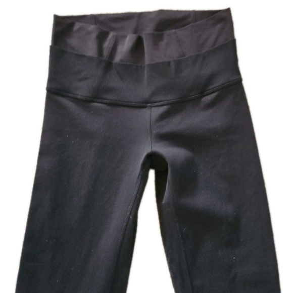 Lululemon Womens Black Straight-Up Athleisure Casual Full-On Luon Pant 6 - Picture 8 of 12